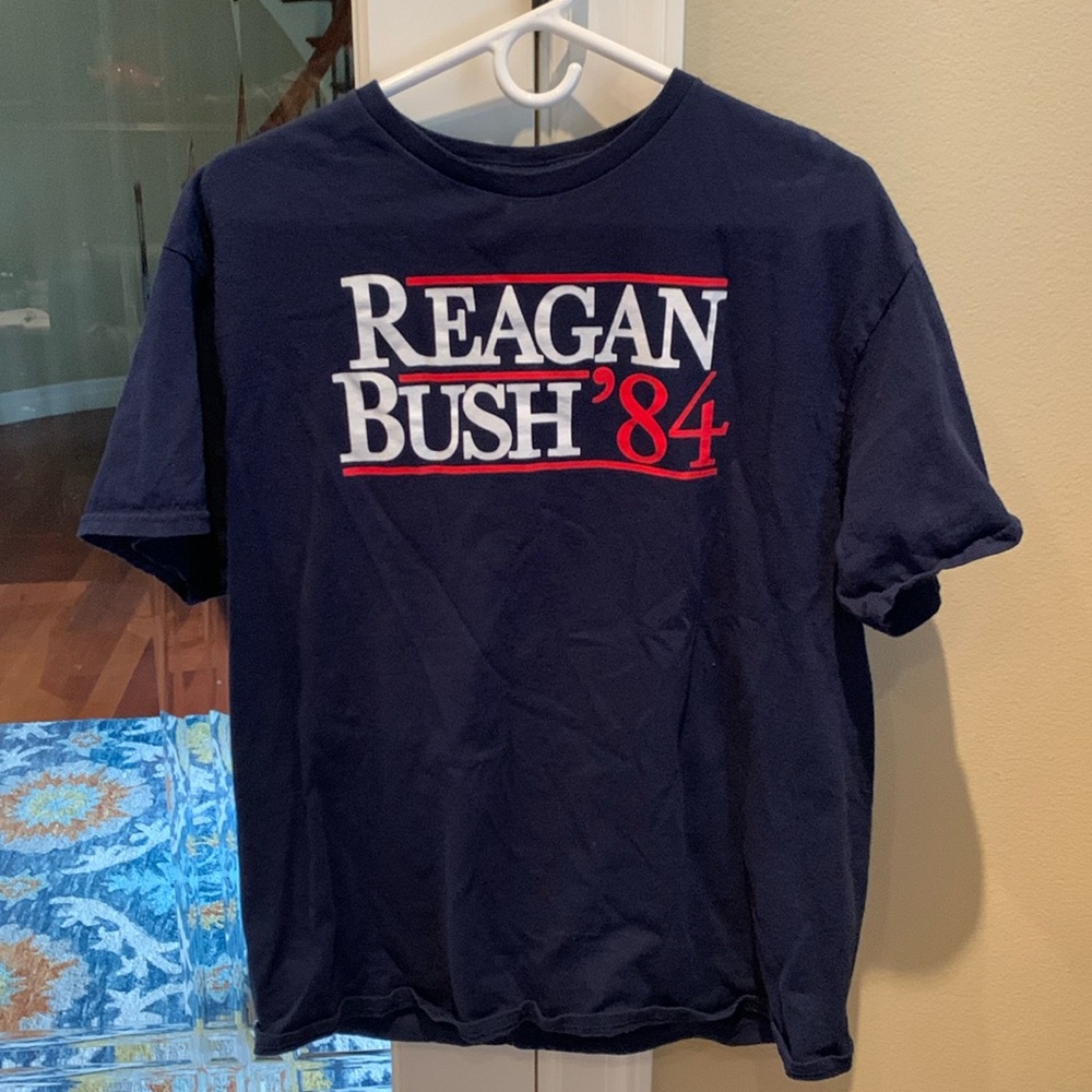 Reproduction Regan Bush 1984 shirt